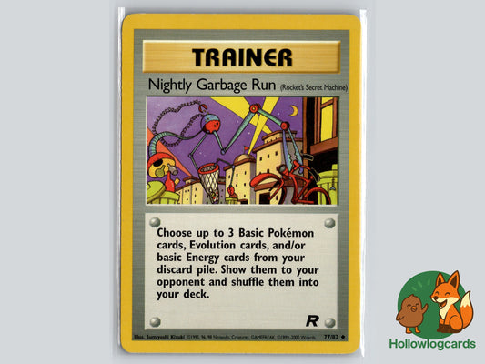 Image of Nightly Garbage Run Team Rocket (RO) #77