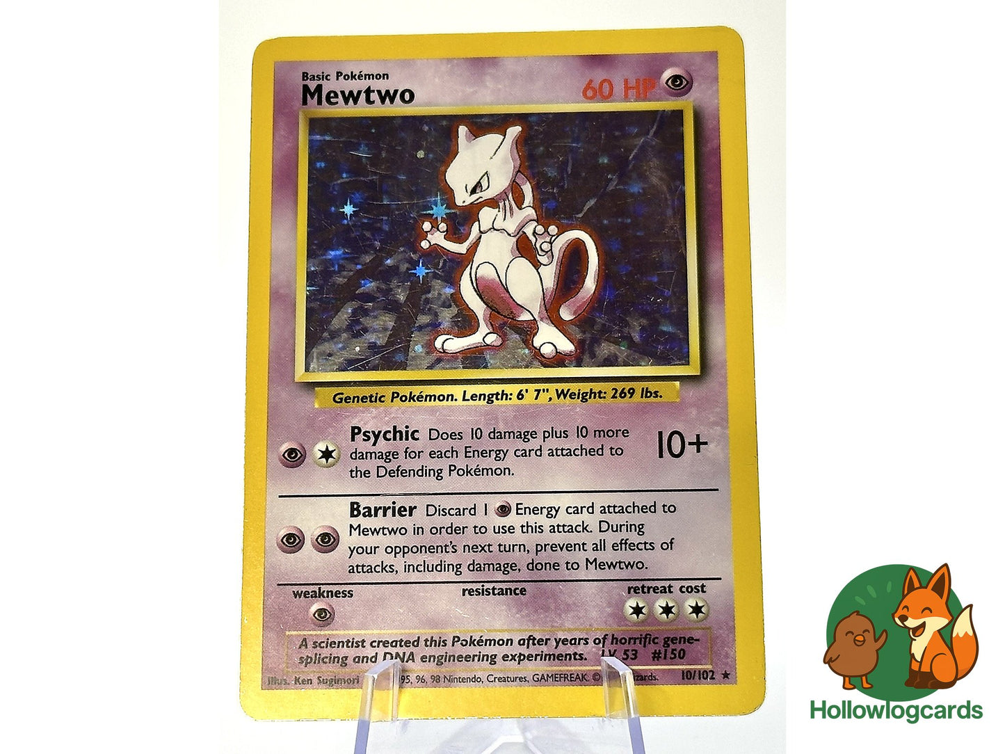 Image of Mewtwo Base Set (BS) #10