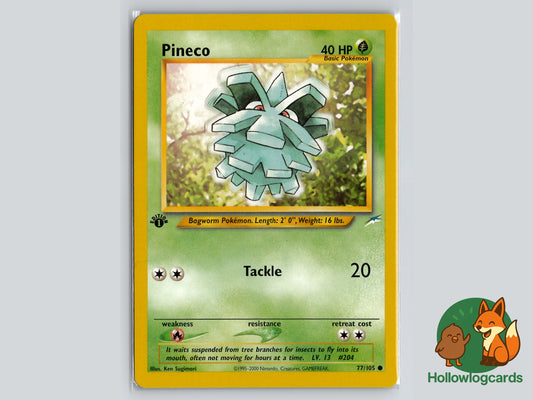 Image of Pineco Neo Destiny (N4) #77