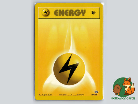 Image of Lightning Energy Neo Genesis (N1) #109