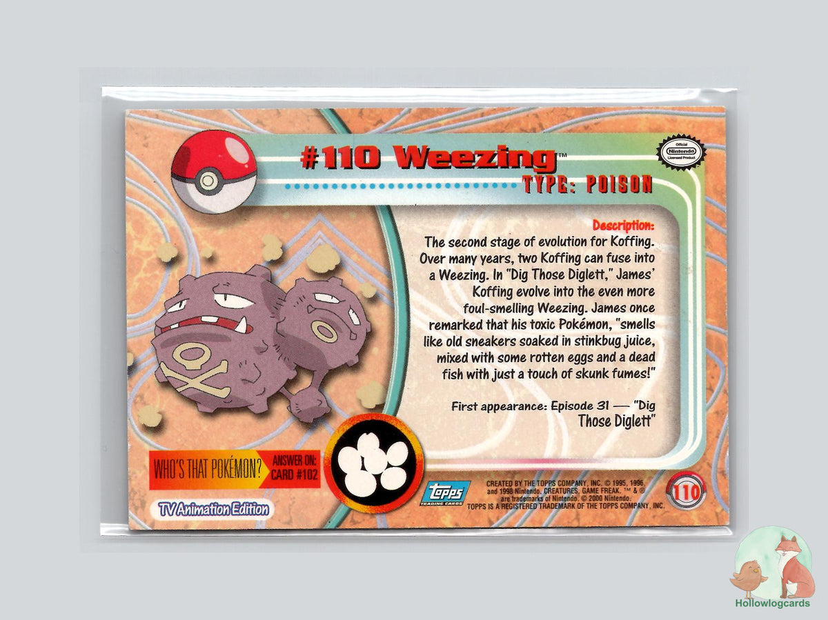 Wheezing (#110) Chrome - Topps Trading Cards Series 2