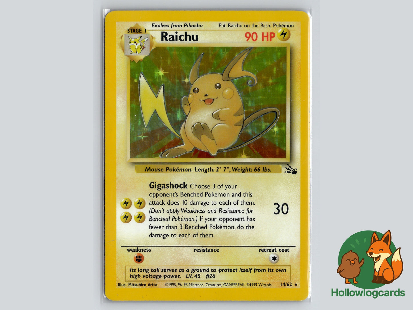 Image of Raichu Fossil (FO) #14