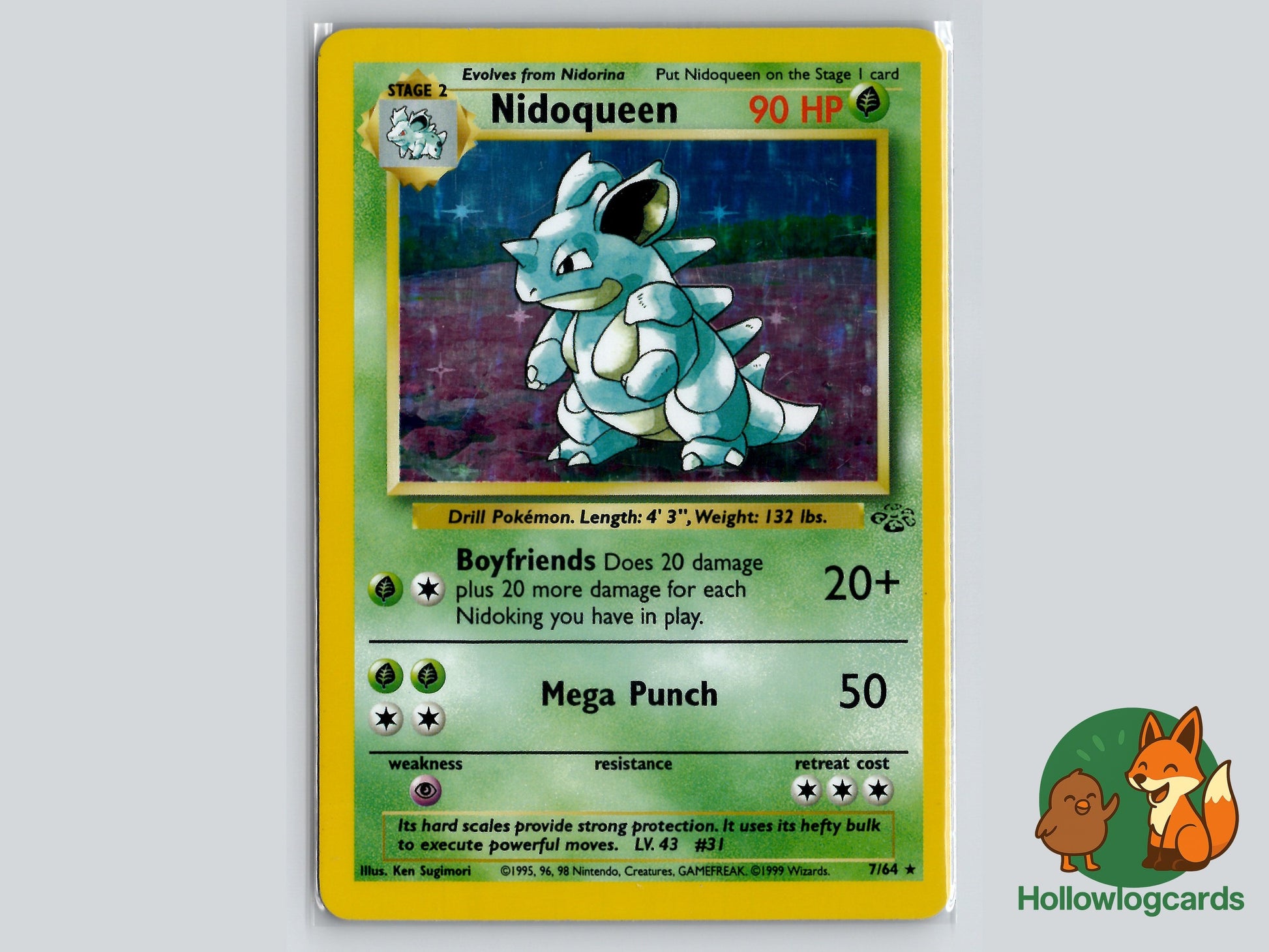Image of Nidoqueen Jungle (JU) #7