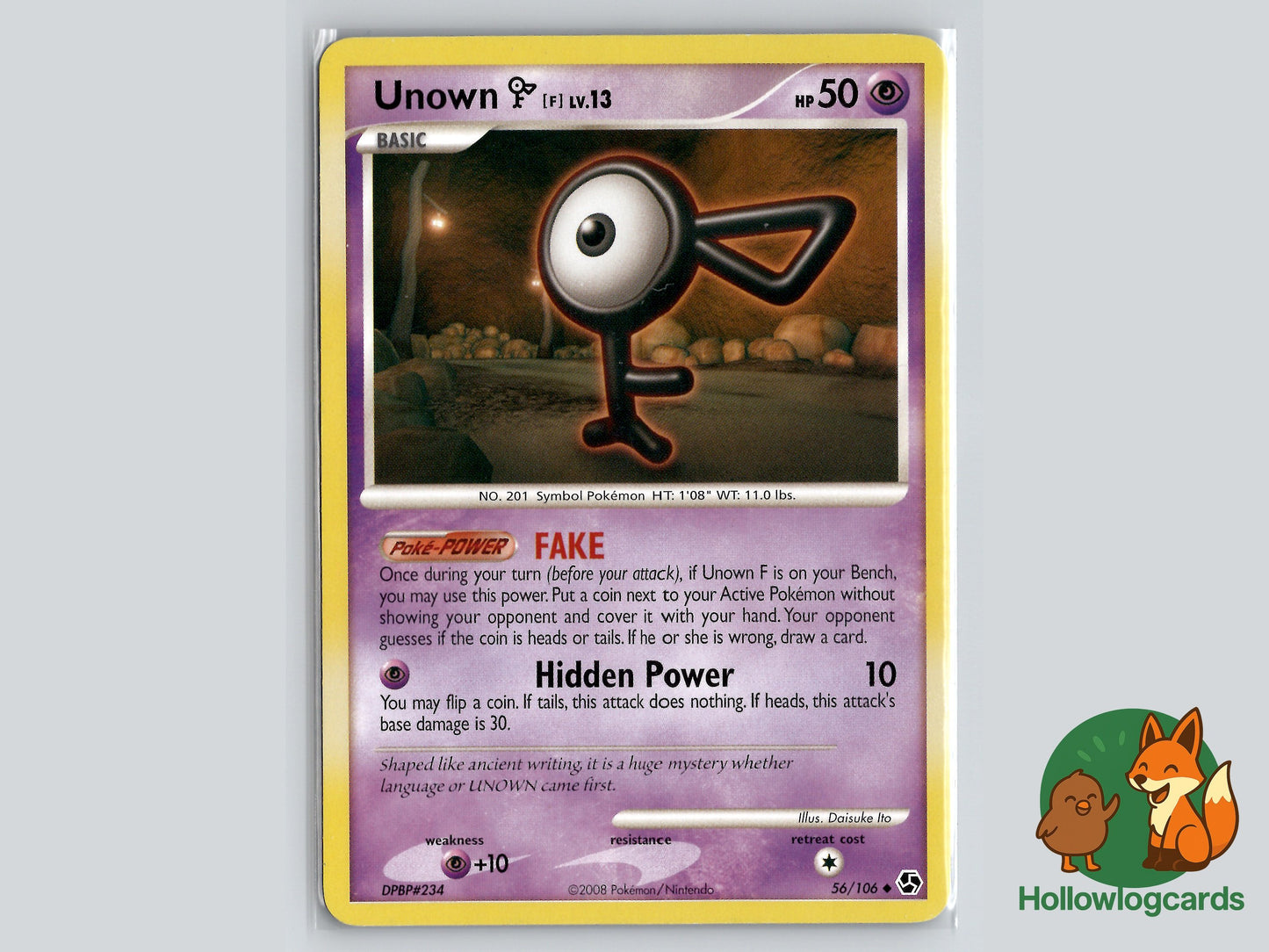Image of Unown F Great Encounters (GE) #56