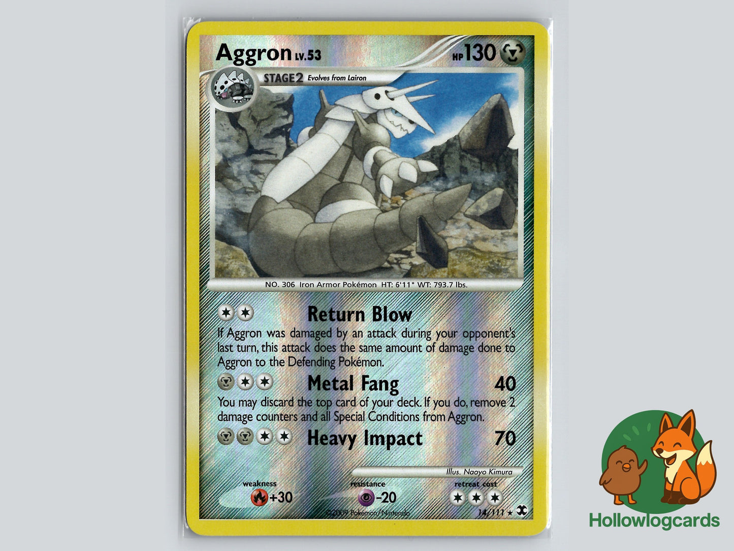 Image of Aggron Rising Rivals (RR) #14