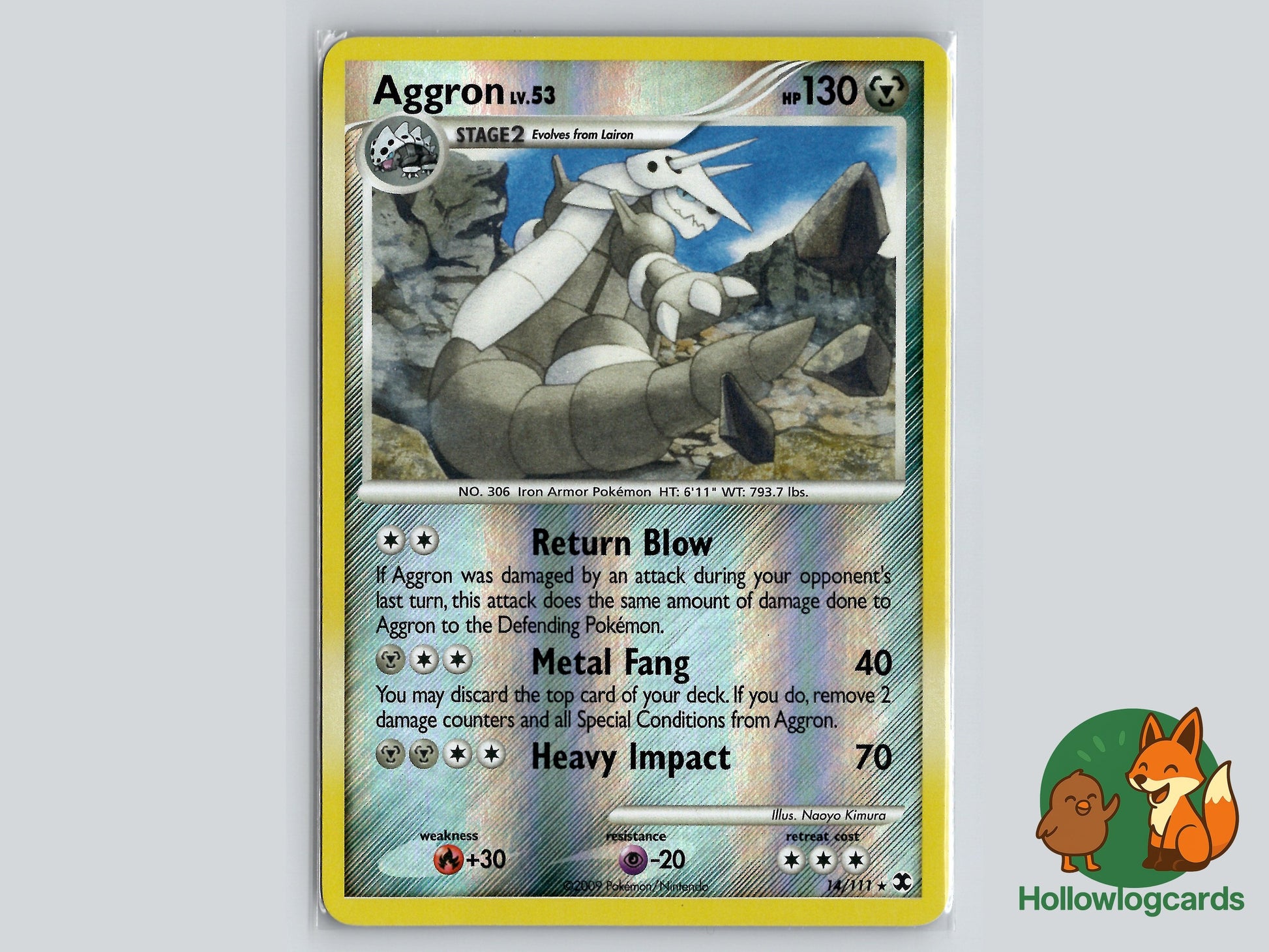 Image of Aggron Rising Rivals (RR) #14