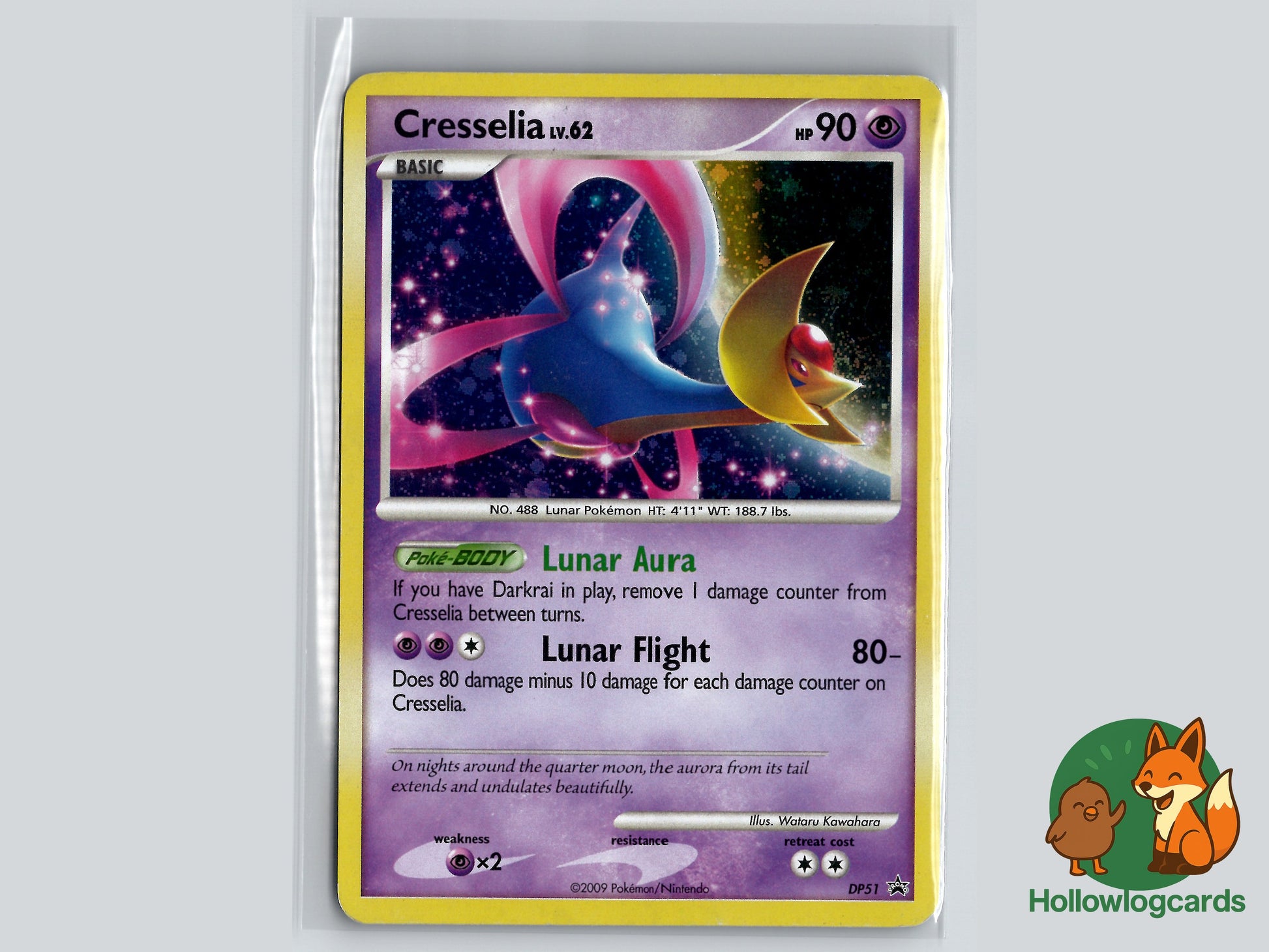 Image of Cresselia Diamond and Pearl Promos #DP51