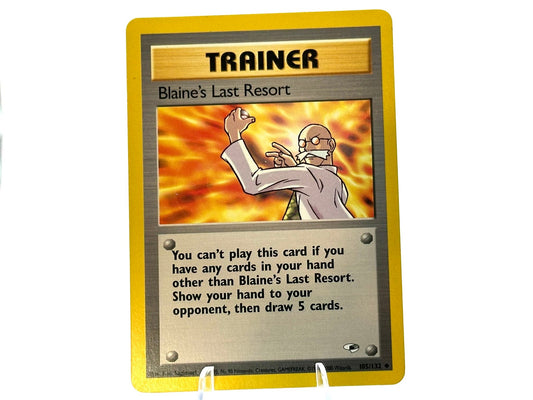 Image of Blaines Last Resort Gym Heroes (G1) #105