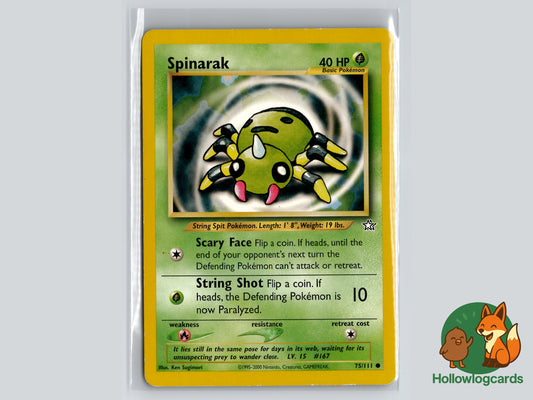 Image of Spinarak Neo Genesis (N1) #75