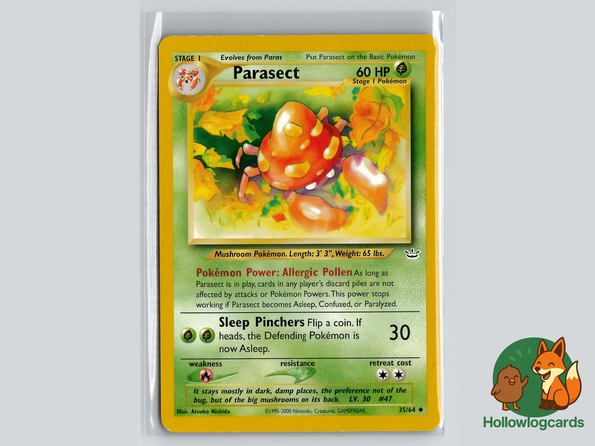 Image of Parasect Neo Revelation (N3) #35