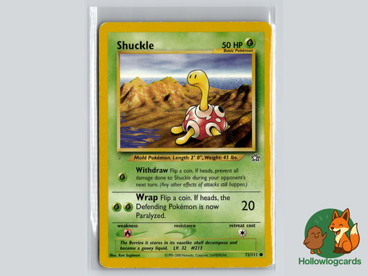 Image of Shuckle Neo Genesis (N1) #72