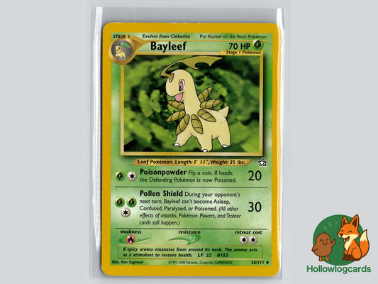 Image of Bayleef Neo Genesis (N1) #28