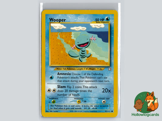 Image of Wooper Neo Genesis (N1) #82