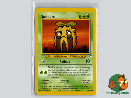 Image of Sunkern Neo Destiny (N4) #83