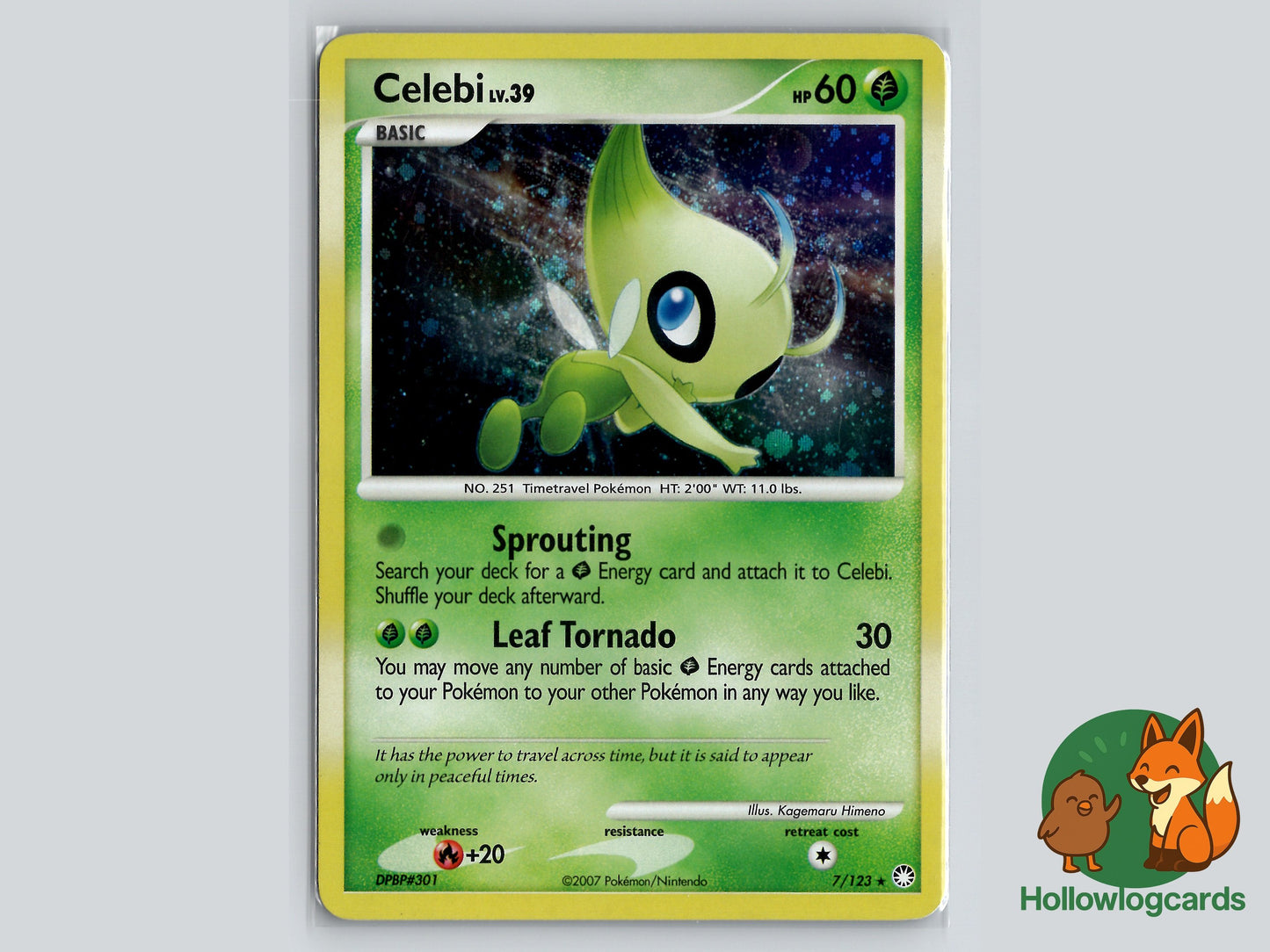 Image of Celebi Mysterious Treasures (MT) #7