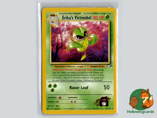 Erika’s Victreebel - 26/132 Gym Hero’s rare - Vintage WOTC