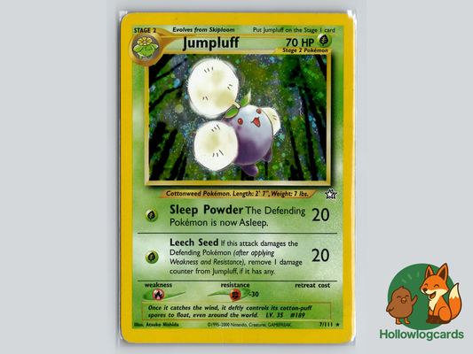 Jumpluff HOLO - 7/111 NEO GENESIS - Vintage WOTC