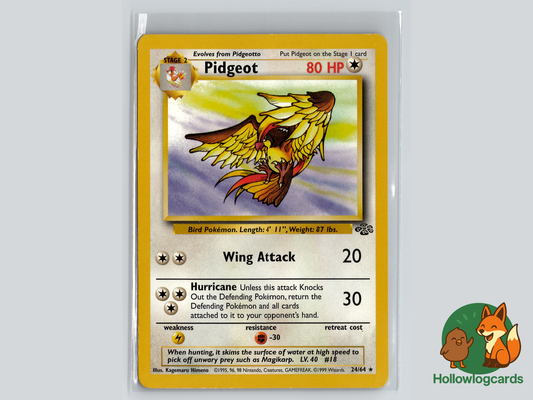 Pidgeot (24/64) - Jungle - - Rare - WOTC