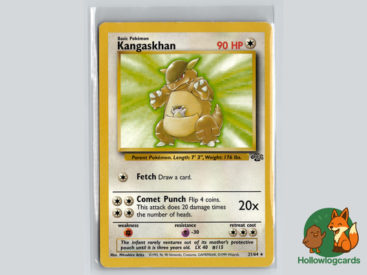 Kangaskhan - Jungle non-holo RARE - Vintage WOTC