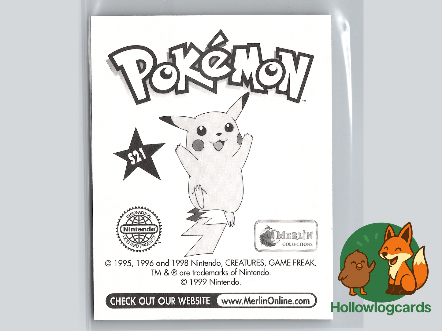 Eevee - Merlin - 1999 - Vintage Holo