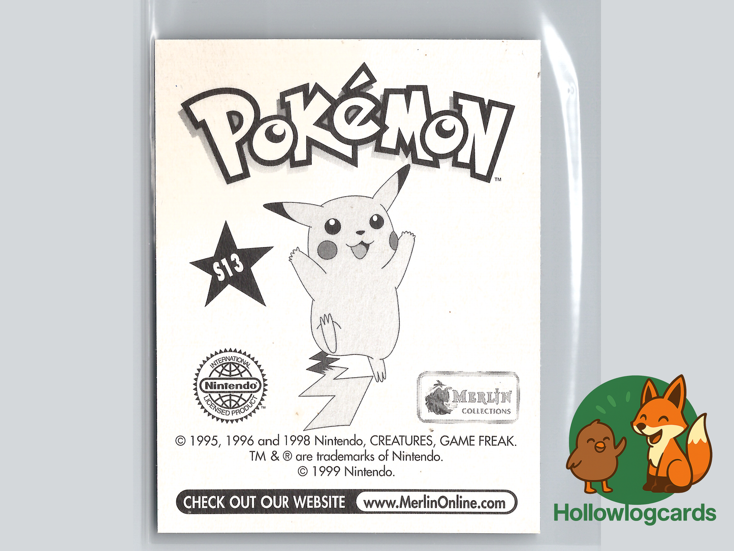 Slowpoke - Merlin - 1999 - Vintage Holo