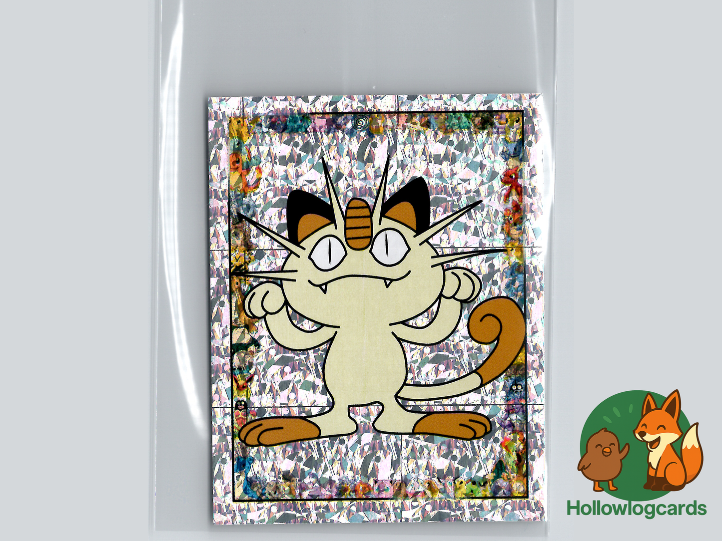 Meowth - Merlin - 1999 - Vintage Holo