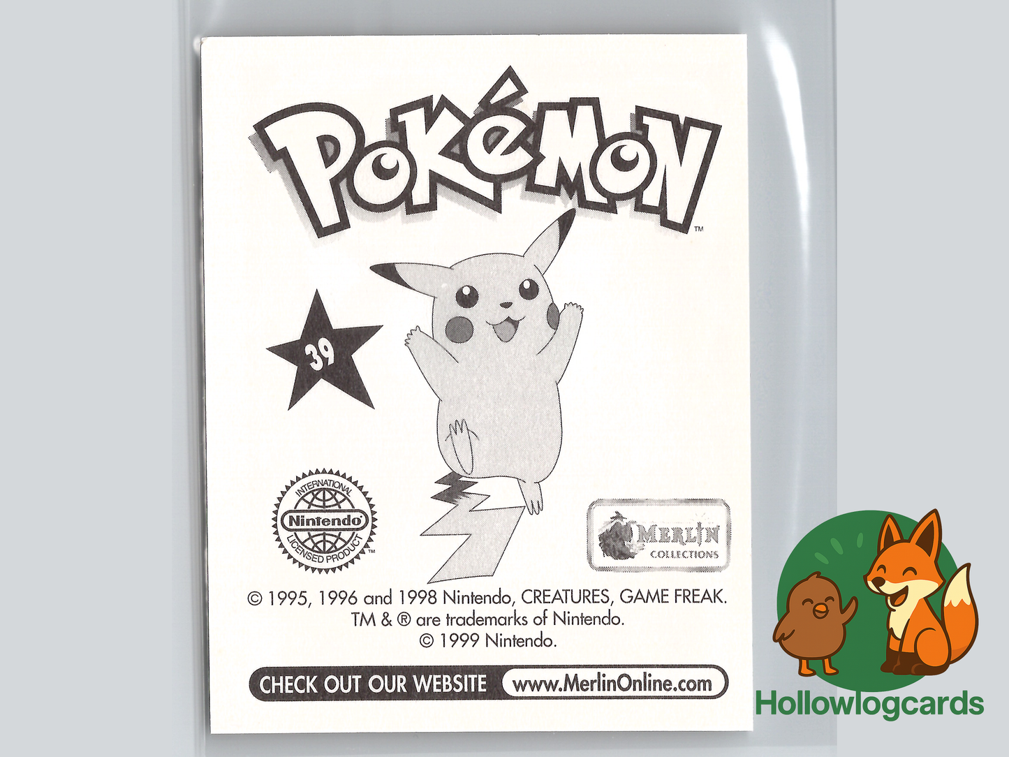 Jigglypuff - Merlin - 1999 - Vintage