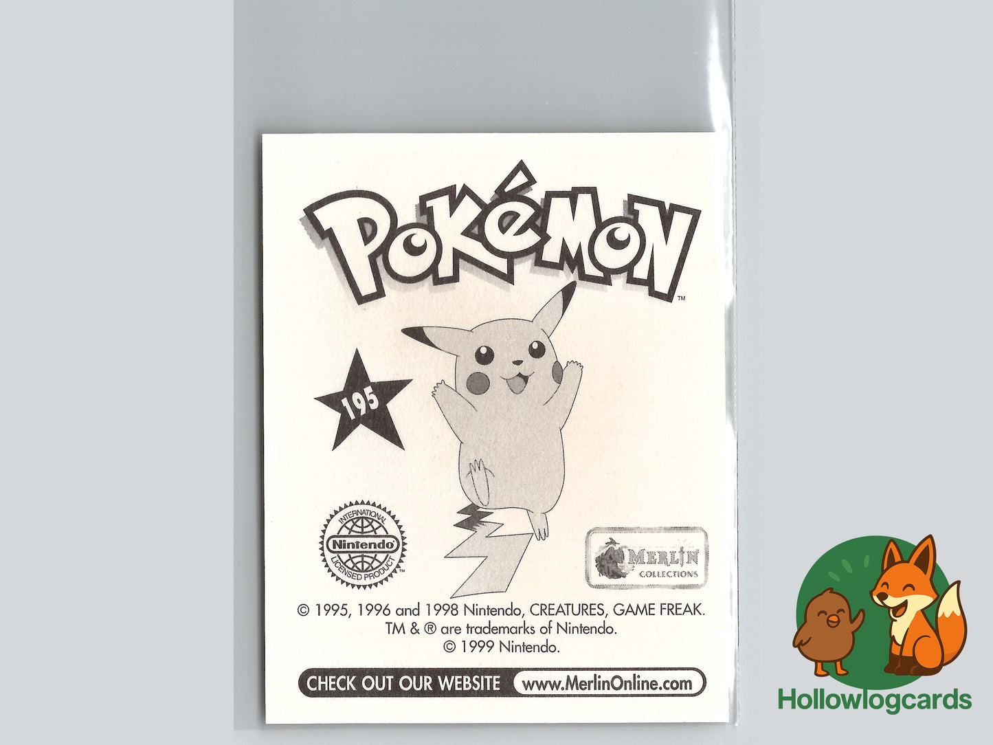 Exeggutor 195 (1 of 3) - Merlin - 1999 - Vintage
