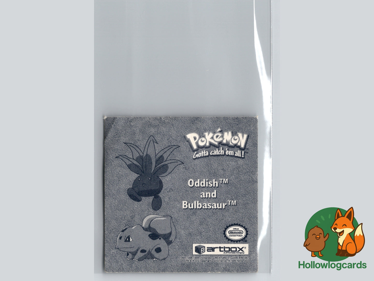 Bulbasaur & Oddish - Pr43 - Artbox - 1999 - Vintage (Holo)