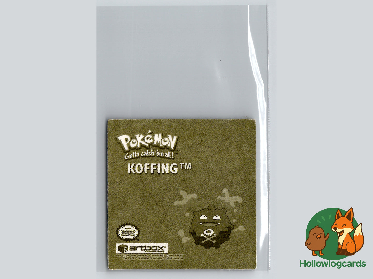 Koffing - R18 - Artbox - 1999 - Vintage (Gold Holo)