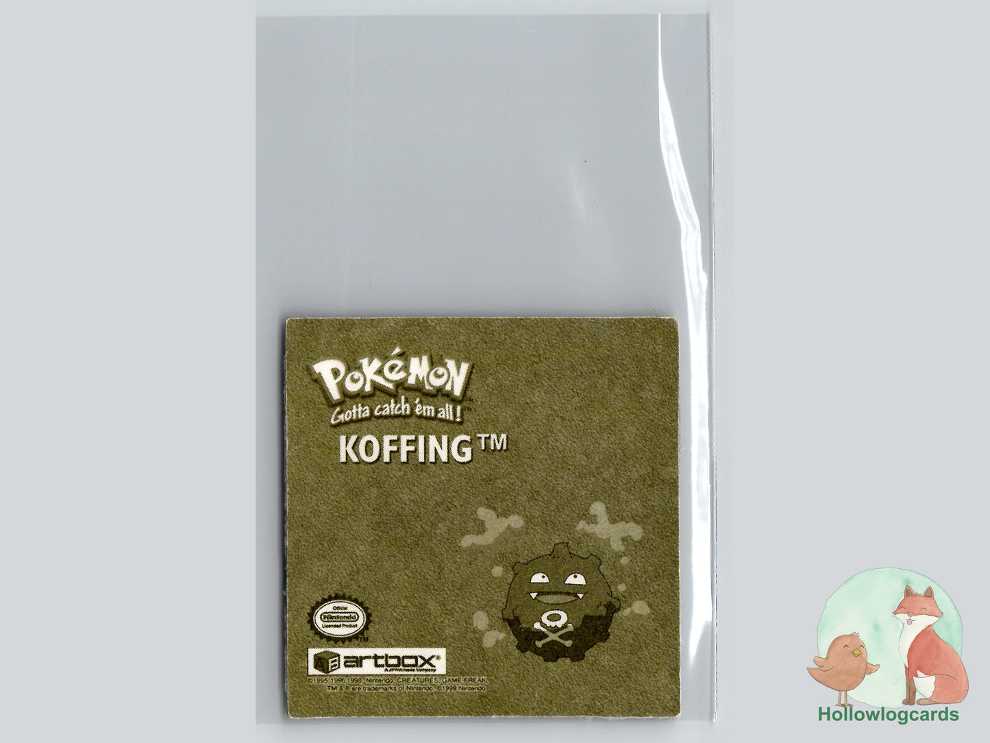 Koffing - R18 - Artbox - (Gold Holo)
