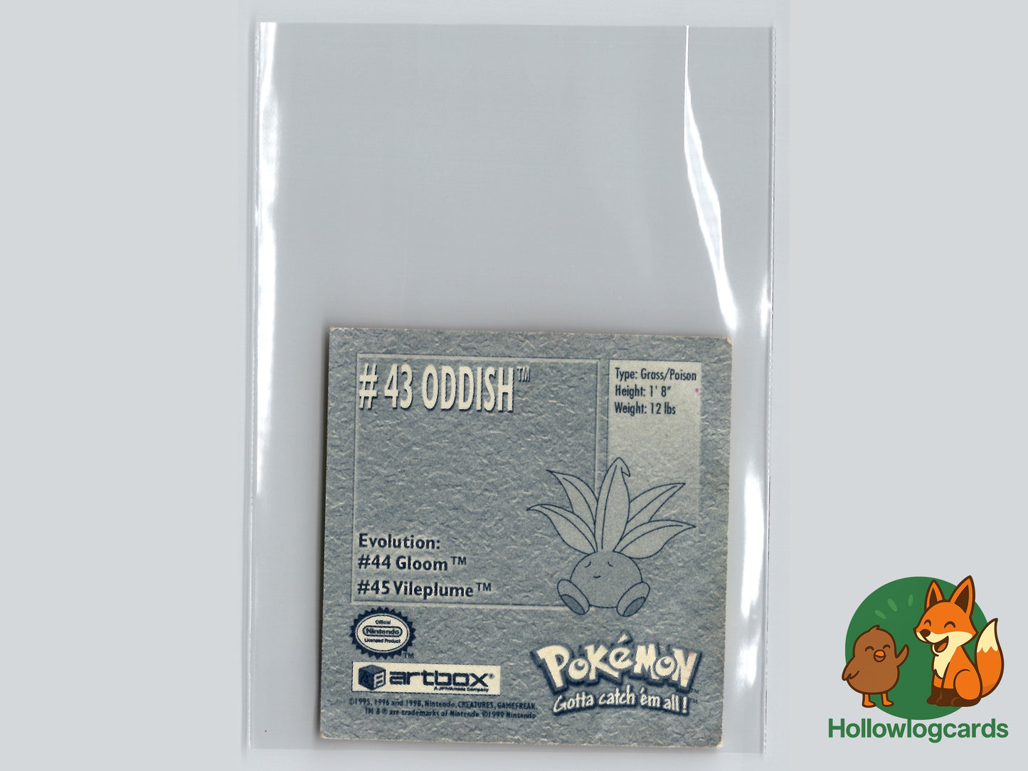 Oddish - 43 - Artbox - 1999 - Vintage