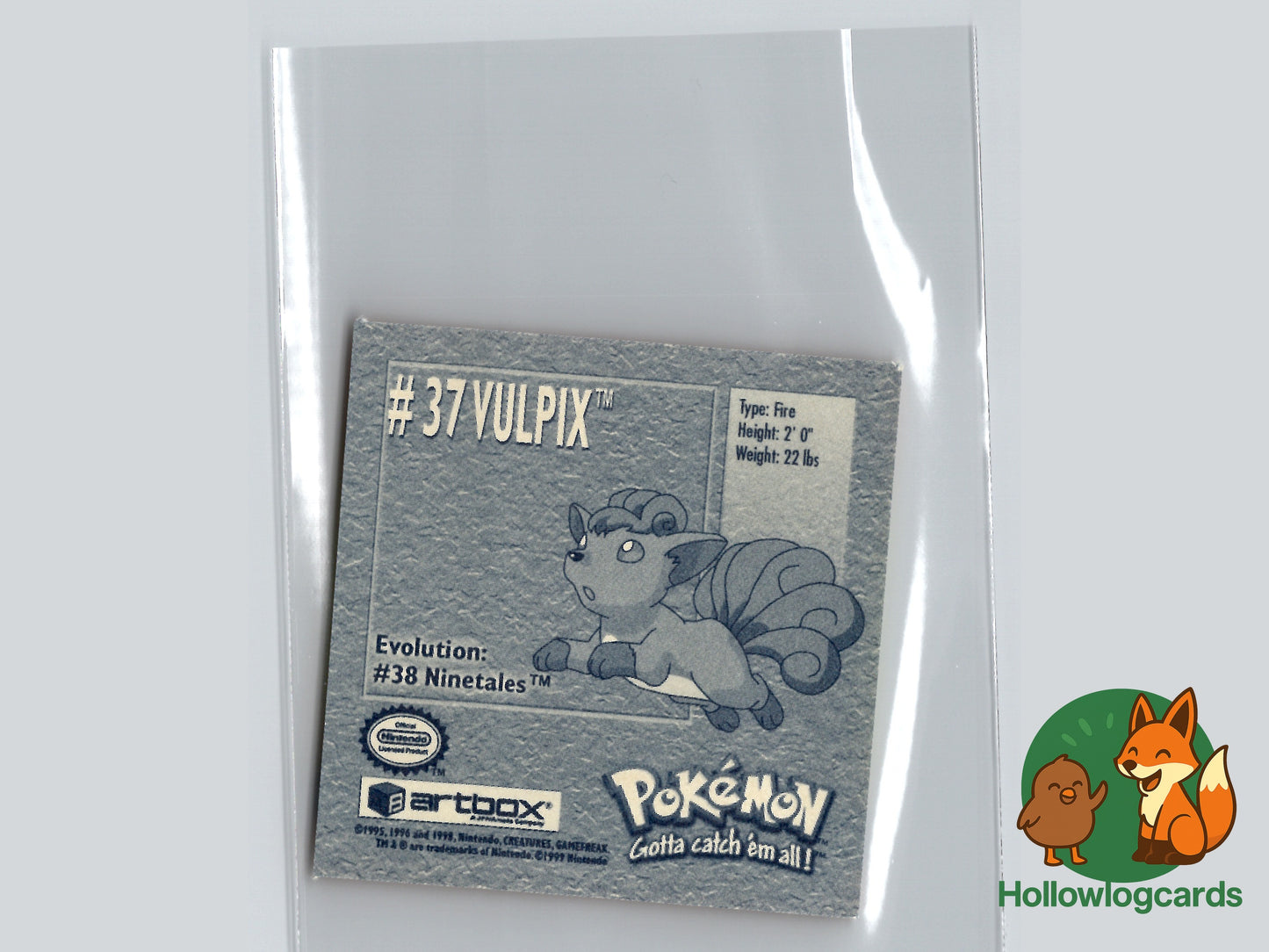 Vulpix - 37 - Artbox - 1999 - Vintage