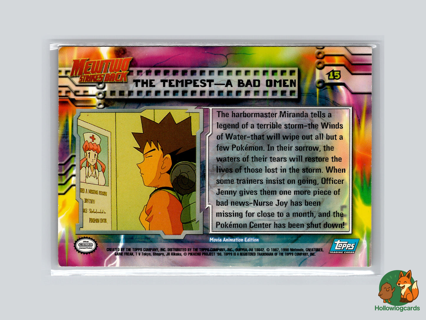 The Tempest—A Bad Omen - 15 - Topps - 1999 - Vintage