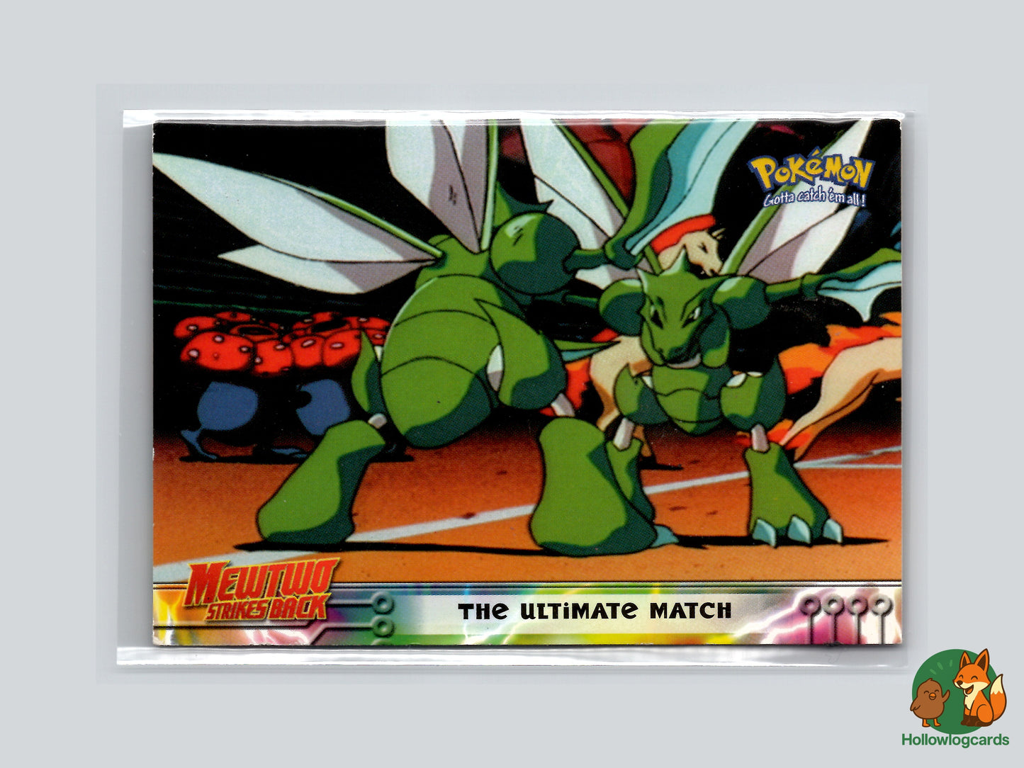 The Ultimate Match (Scyther) - 34 - Topps - 1999 - Vintage