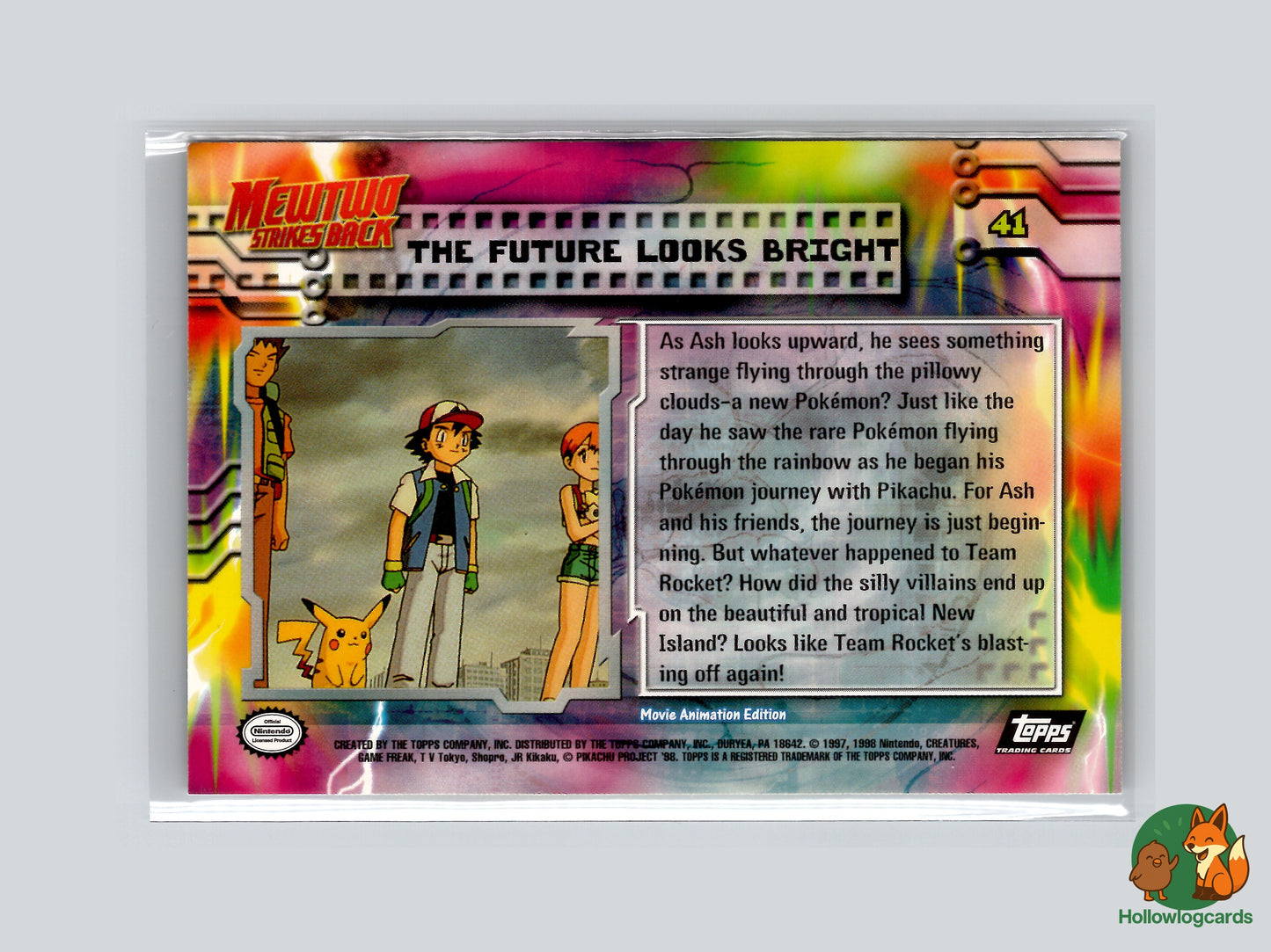 The Future Looks Bright (Mew) - 41 - Topps - 1999 - Vintage