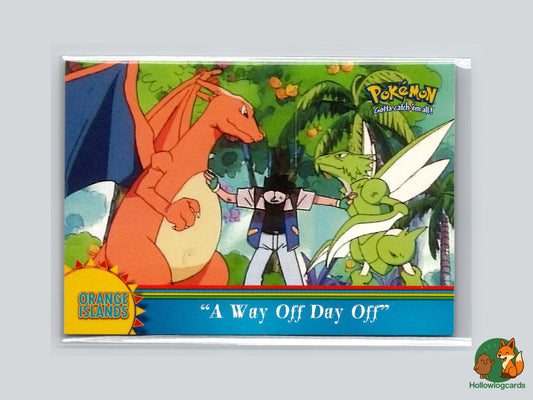 A Way Off Day Off (Charizard Scyther)- OR15 - Topps - 1999 - Vintage