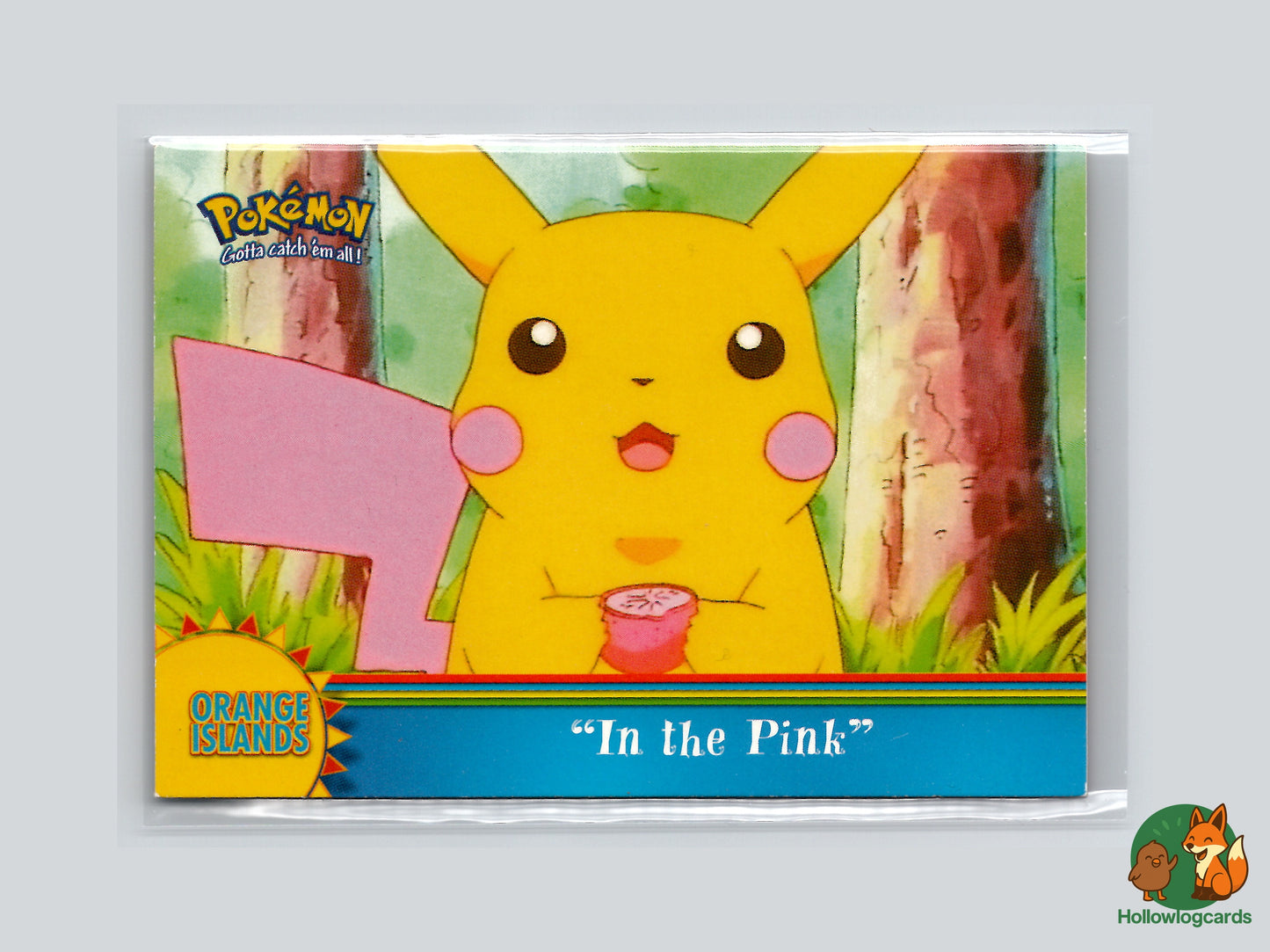 In the Pink (Pikachu Togepi) - OR5 - Topps - 1999 - Vintage
