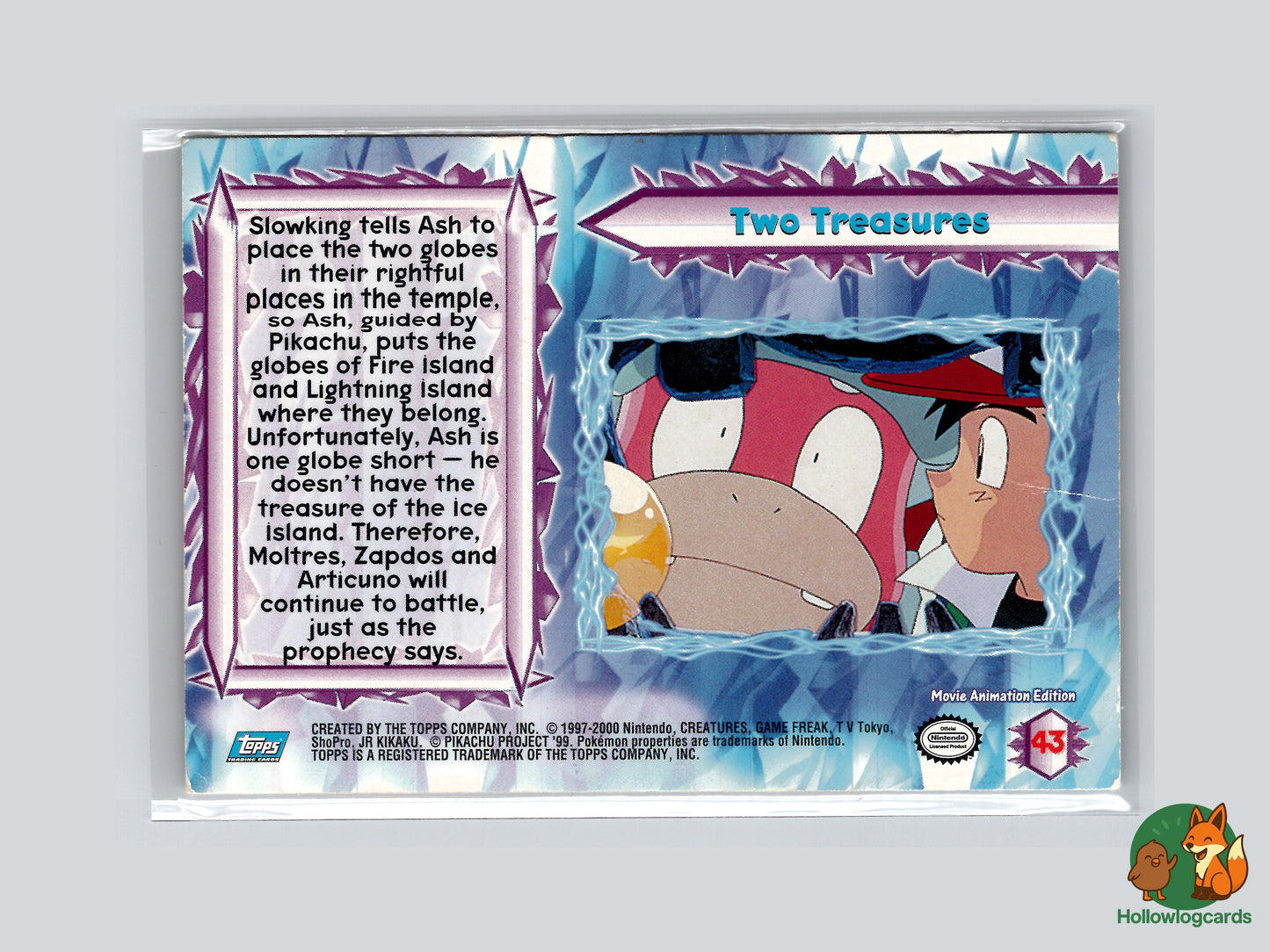 Two Treasures (Slowking) - 43 - Topps - Movie 2000