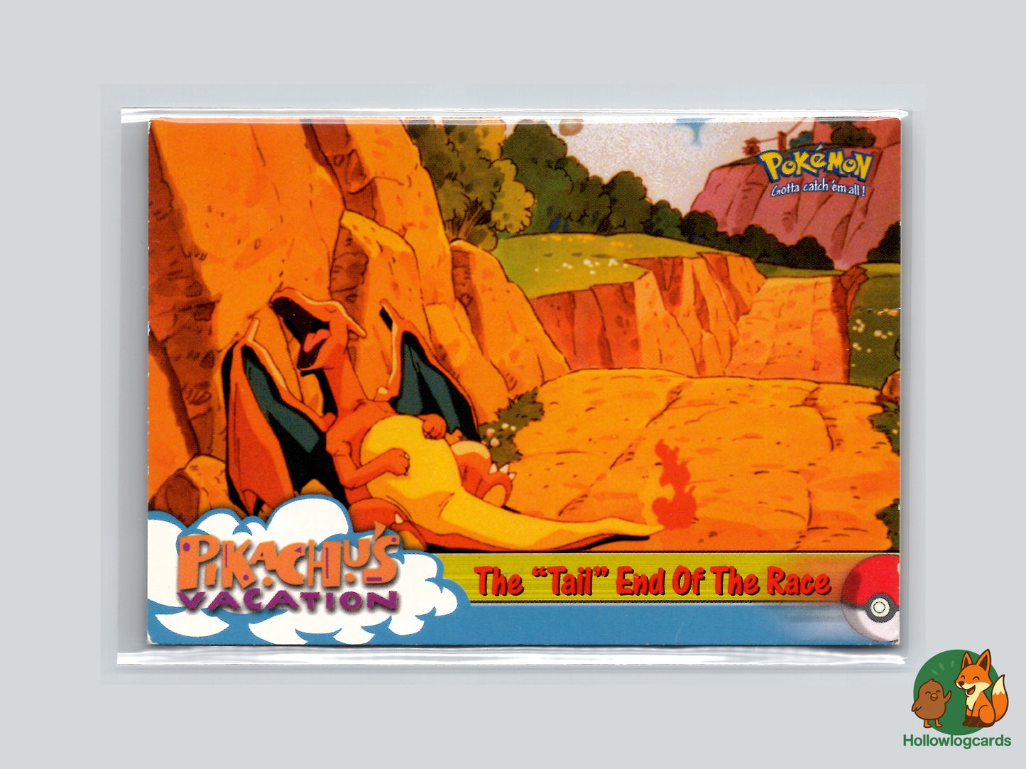 The "Tail" End of the Race (Charizard) - 50 - Topps - 1999 - Vintage