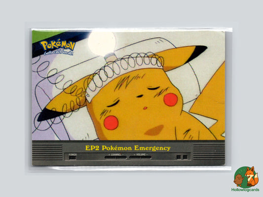 Pokémon Emergency (Pikachu) - EP2 - Topps - 1999 - Vintage