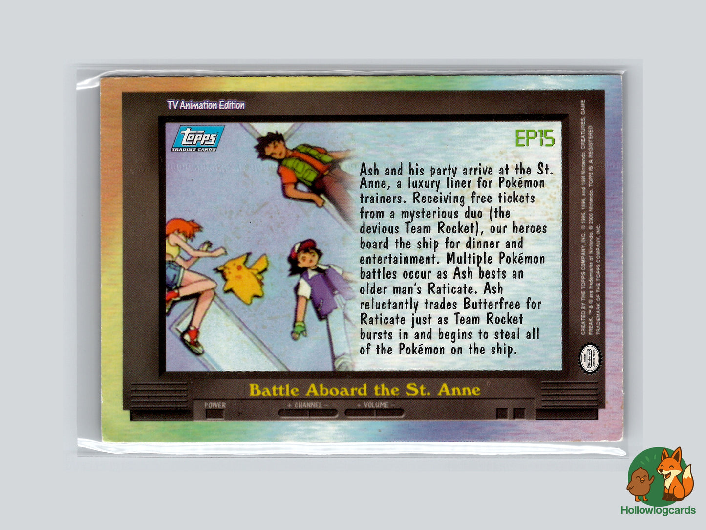 Battle Aboard the St. Anne - EP15 - Topps - 1999 - Vintage