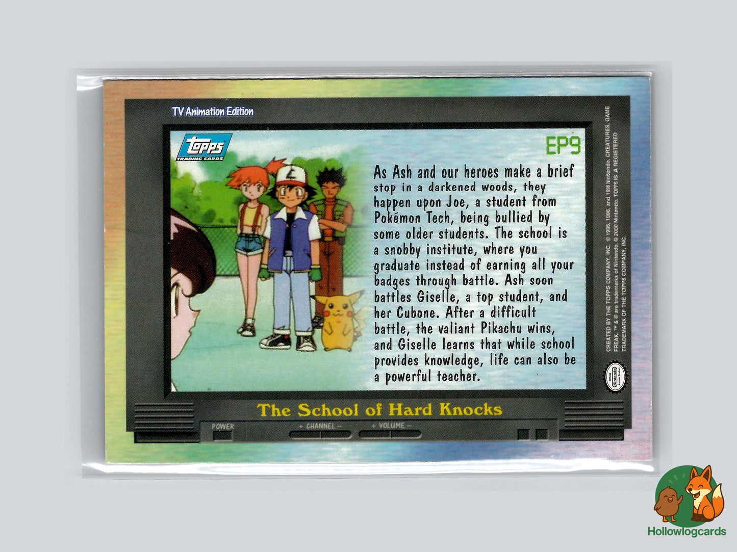 The School of Hard Knocks (Cubone) - EP9 - Topps - 1999 - Vintage