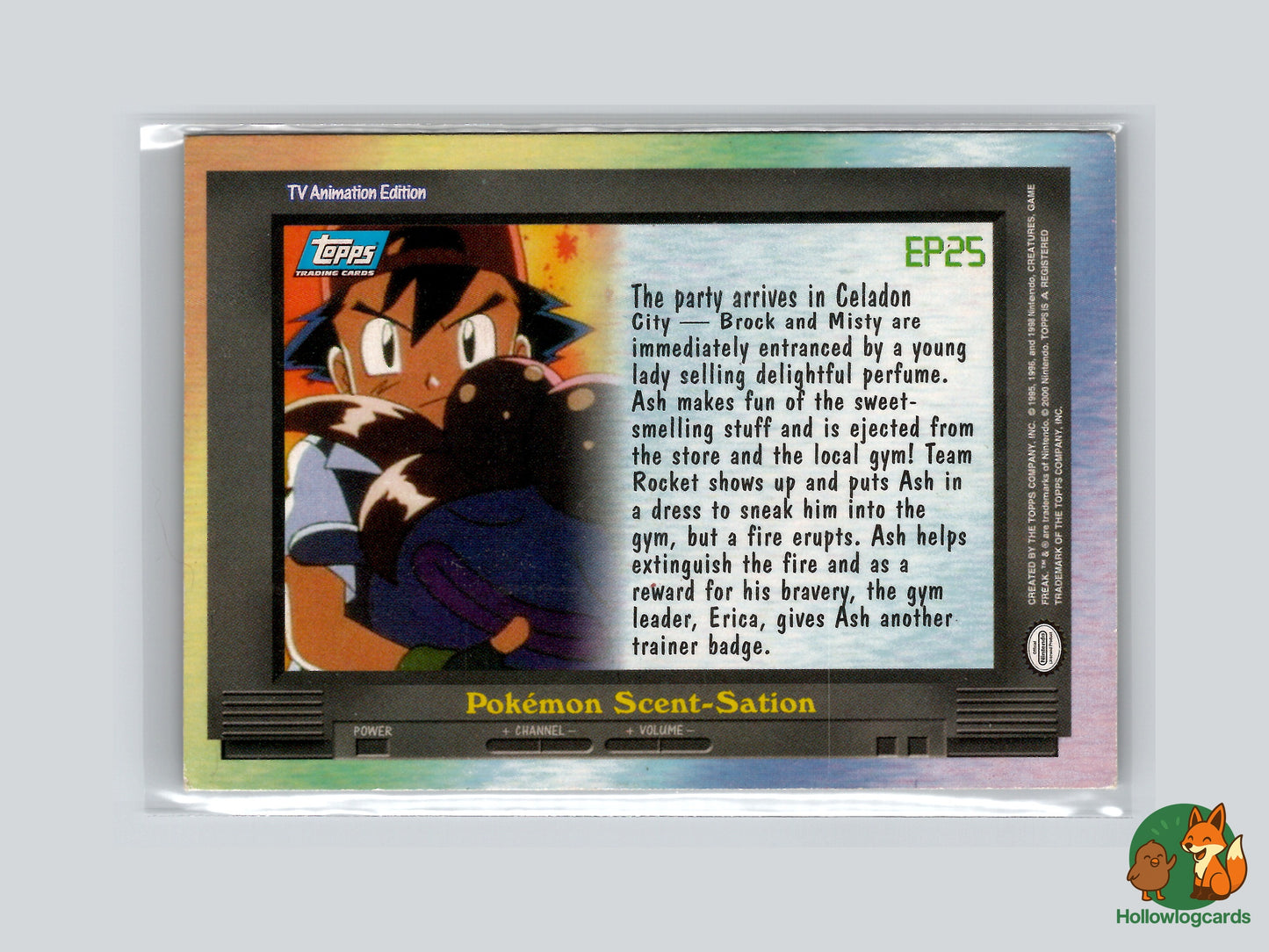 Pokémon Scent-Sation (Rocket) - EP25 - Topps - 1999 - Vintage