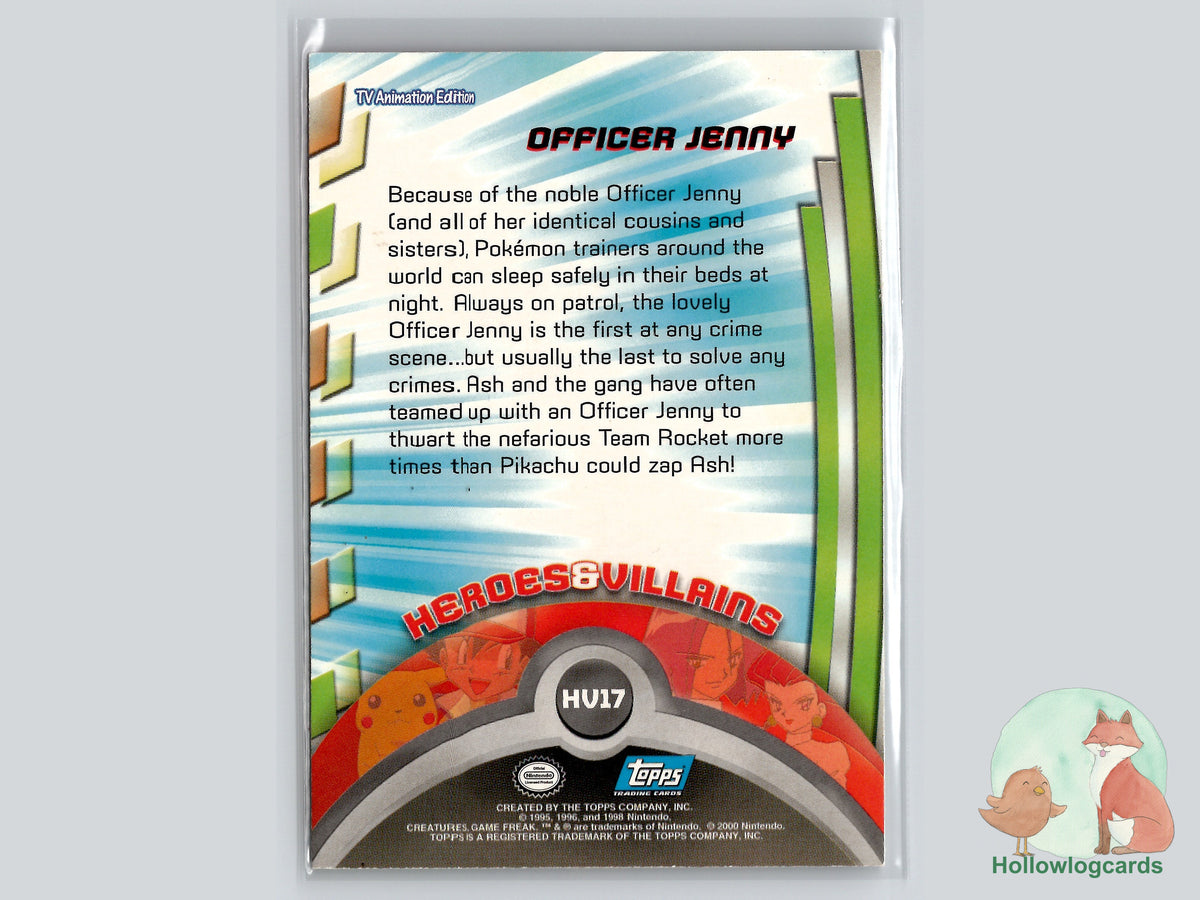 Officer Jenny - Topps TV Animation Edition