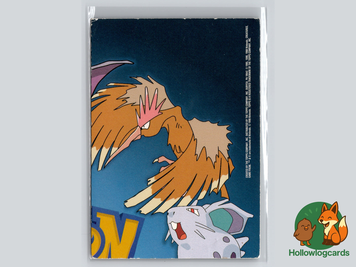Professor Oak - TV7 - Topps - 1999 - Vintage - Chrome Holo