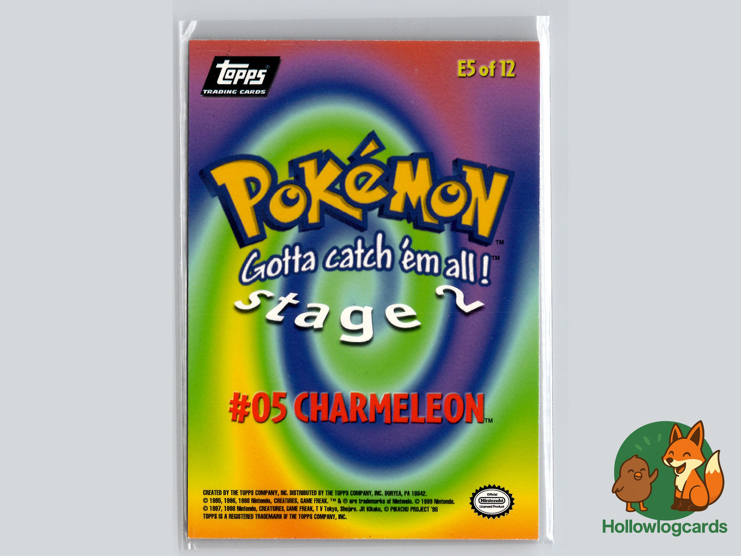 Charmeleon - Movie Topps - #05 - Topps - Chrome Holo