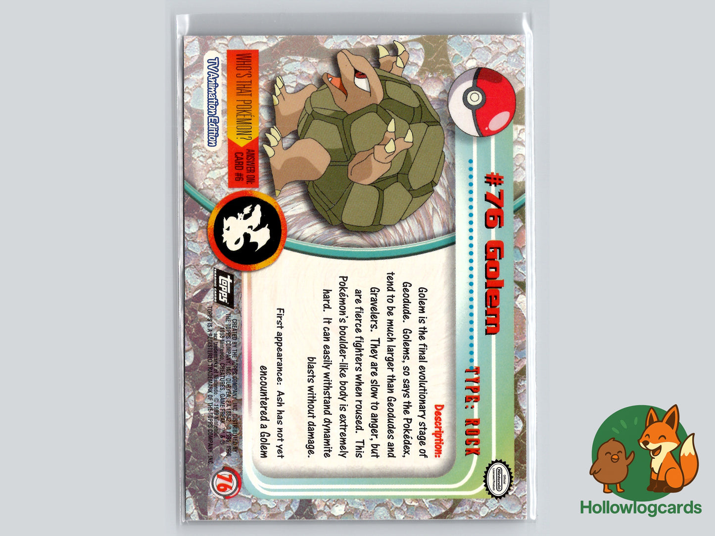Golem - #76 - Topps - 1999 - Vintage