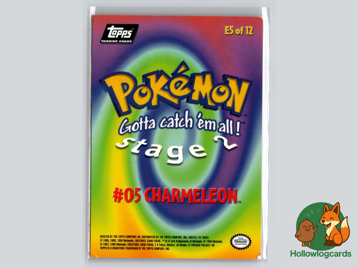 Charmeleon - Movie Topps - #05 - Topps - 1999 - Vintage