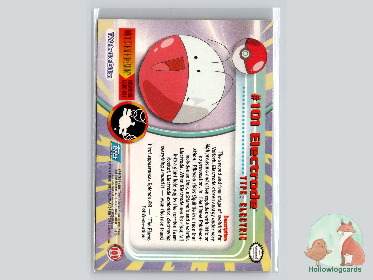 Electrode (#101) - Topps Trading Cards Series 2